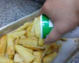 Foto del paso 13 de la receta: Papas al horno PASADAS POR HARINA