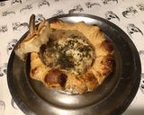 Une image de l'étape 7 de Pâtisson au four,farce maison et pecorino.