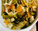 A picture of step 4 of Pinakbet.