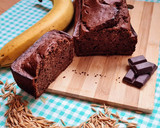 Foto del paso 4 de la receta: Budín de banana y cacao con harina de avena