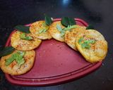 A picture of step 9 of Chatpati papdi.