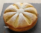 A picture of step 9 of Apple Almond Cake.