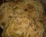 A picture of step 4 of Veg Hakka Noodles.
