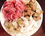Hình bước làm 1 của món Bún Thái