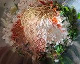 A picture of step 3 of Crispy Methi Tikki with Sorghum Flour.