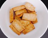 Hình bước làm 1 của món Bún huế chay