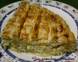 Foto del paso 7 de la receta Hojaldre de puerros y langostinos