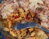 Foto del paso 6 de la receta: Pasta con carne y queso al horno