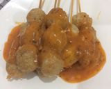 Foto langkah ke 6 dari resep Cilok goreng dengan saus italia ala2.