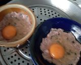 รูปขั้นตอนการทำที่ 6 ของ ซุปไข่🥚ในชามหมูเด้ง ไมโครเวฟ Egg In MeatBowl Soup Microwave