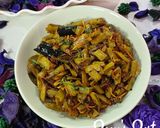 A picture of step 5 of Cluster Beans Palya - Karnataka Style Stir Fry.