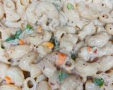 व्हाइट सॉस मैकरॉनी (white sauce macaroni recipe in Hindi) रेसिपी चरण 4 फोटो