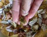 A picture of step 6 of Summer party Chicken and bacon nachos.
