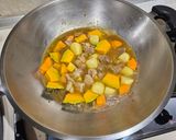 南瓜咖哩燉雞的食譜步驟3照片