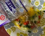 Foto langkah ke 10 dari resep Telur Dadar India.