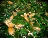 Hình bước làm 6 của món Canh Rau Tập Tàng Nấu Tôm