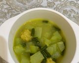 Foto langkah ke 4 dari resep Sup labu siam ayam kuah santan kuning mpasi 1+.