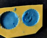 A picture of step 2 of Blue berry chocolate modak.