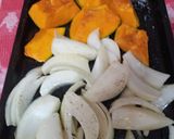 Foto del paso 1 de la receta: Verduras asadas de guarnición