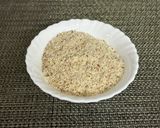 A picture of step 5 of Rich in Healthy Fats - Eggless Almond Cake.