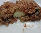 Foto del paso 5 de la receta: Pan de Carne con Cebolla, Ajo, Perejil y Huevo Duro