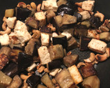 A picture of step 4 of Paneer, Aubergine & Cashew Curry.