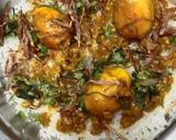 A picture of step 5 of Egg Biryani.