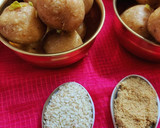 तिल गुड़ और मावे के लड्डू (til gur aur mewe ke ladoo recipe in Hindi) रेसिपी चरण 4 फोटो