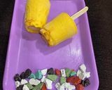 A picture of step 3 of Mango crush kulfi.