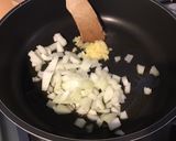 Une image de l'étape 3 de Macaronis au gorgonzola,bacon et tomates cerises façon one pot pasta.