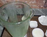 A picture of step 1 of Mint Lassi 💚🥛🇮🇳🇵🇰.