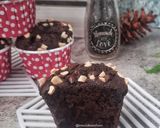 Foto langkah ke 4 dari resep Muffin Cokelat - Kacang.