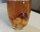 Hình bước làm 5 của món Nhãn Nhục Táo Đỏ Trà (nước mát)/ Longan Cha 龙眼茶