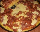 Foto del paso 3 de la receta: Polenta a la pizza con salchichas