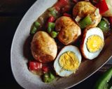 Foto langkah ke 6 dari resep Telur Lada Hitam Keto.