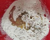 A picture of step 1 of Methi Chakri.