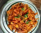 गाजराची भाजी रेसिपी रेसिपी स्टेप 3 फोटो