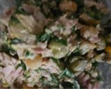 صورة لخطوة 3 من وصفة طبق الأرز بالتونة والخضار