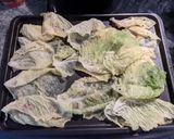Une image de l'étape 2 de Choux frisé farcis au poulet et au parmesan.