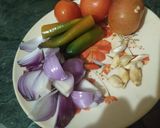 हरी भरी दाल (hari bhari dal recipe in Hindi) रेसिपी चरण 2 फोटो