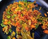 A picture of step 7 of Dal Khichdi.