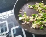 A picture of step 3 of Maggi manchurian.