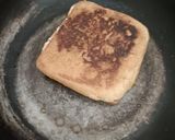 A picture of step 3 of Cheese sandwich.