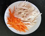 Hình bước làm 1 của món Chả giò cá thát lát