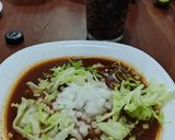 A picture of step 6 of Pozole Rojo.