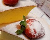 Foto langkah ke 17 dari resep Japanese cheese cake versi keju oles.