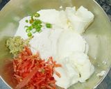 A picture of step 2 of Healthy Farali Handvo.