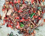 Foto langkah ke 5 dari resep Abon Cakalang Pedas Awet sampai sebulan.