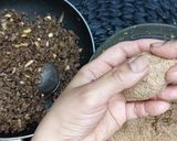 A picture of step 5 of Burghul kabab.