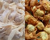 A picture of step 4 of Chicken Siomay Soup + Fried Wontons from One Meat Mixture, Simple ^^.